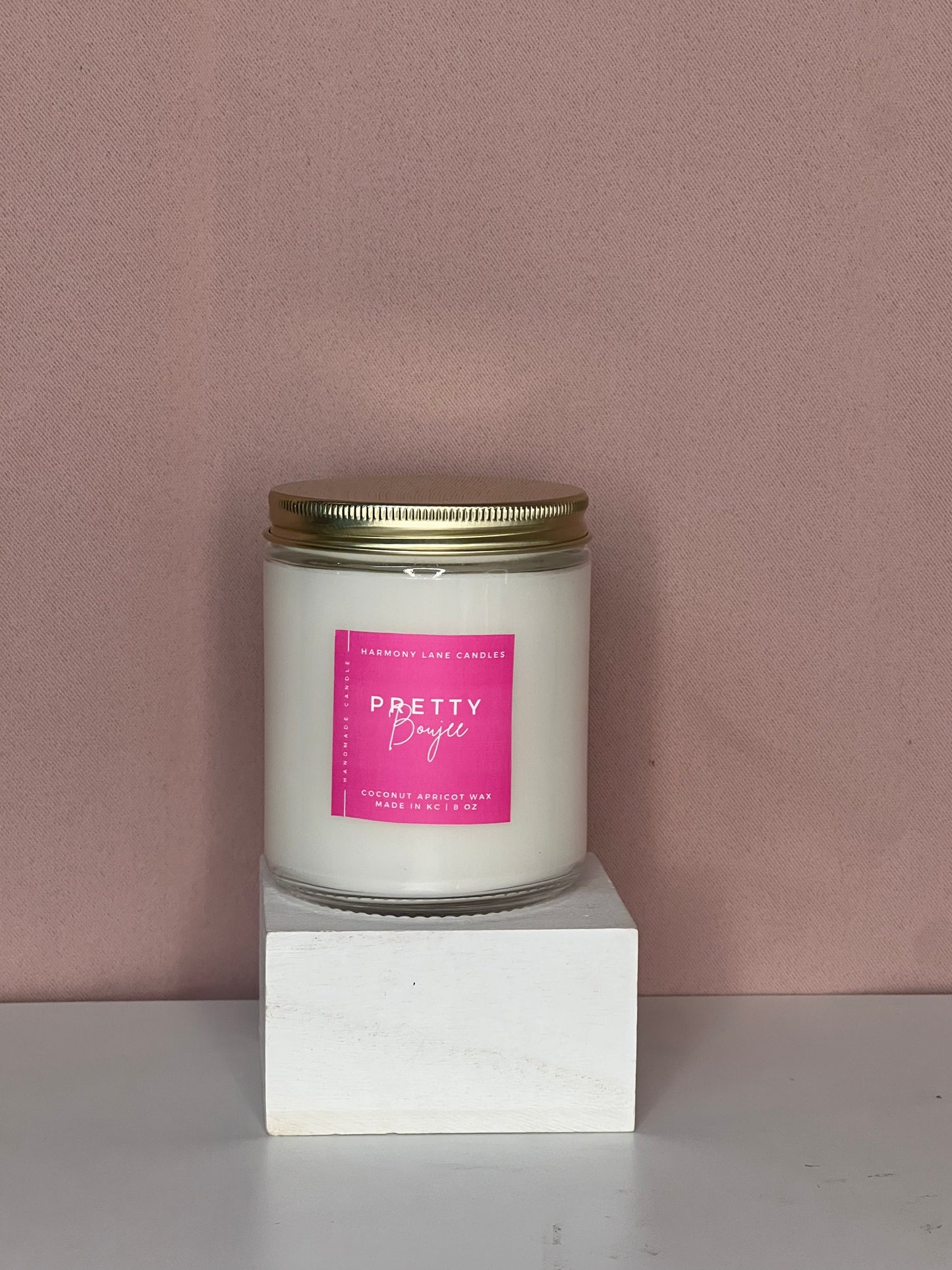 8 oz Pretty Boujee Scented Candle