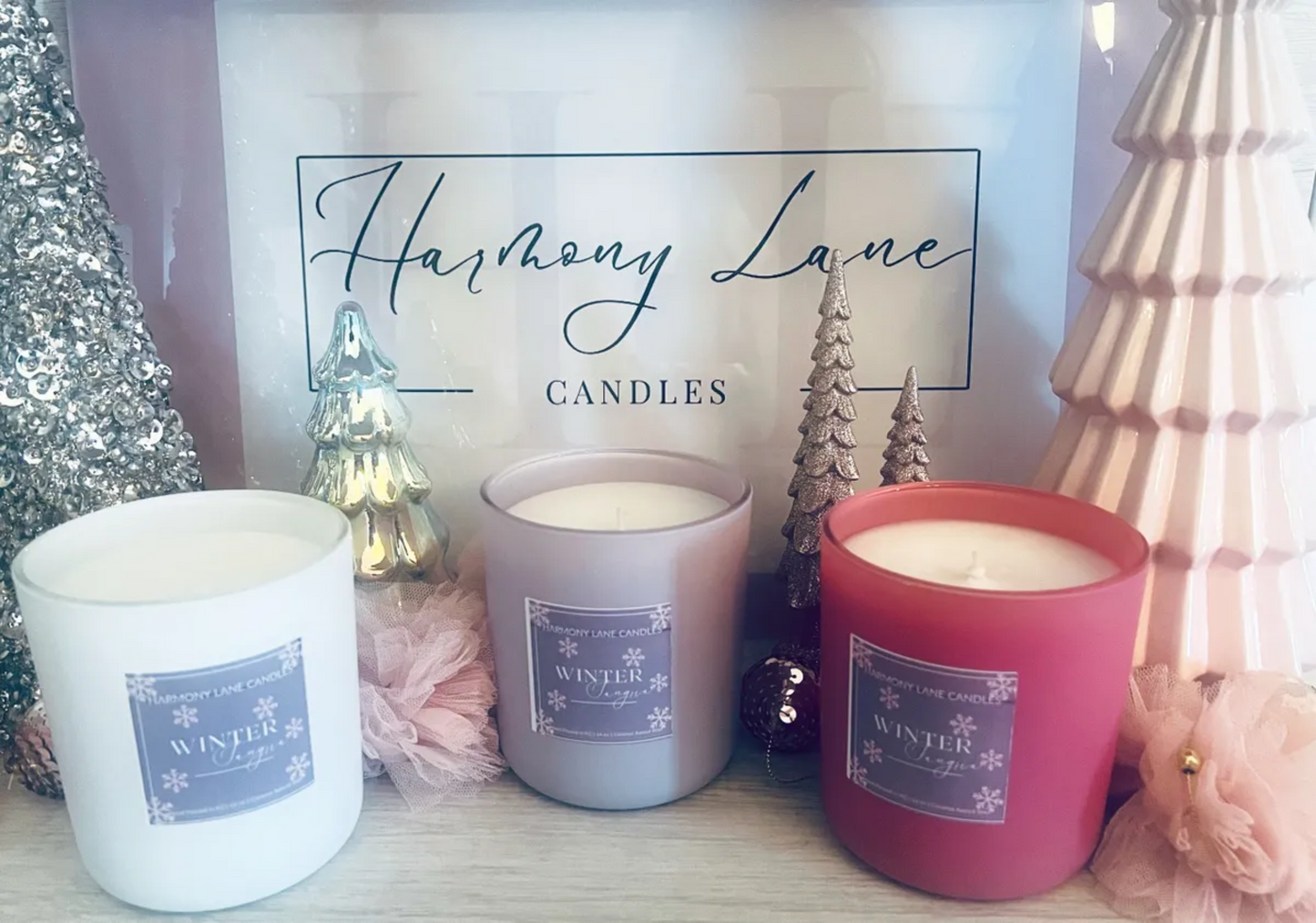 14 oz Lux Winter Sangria Scented Candle