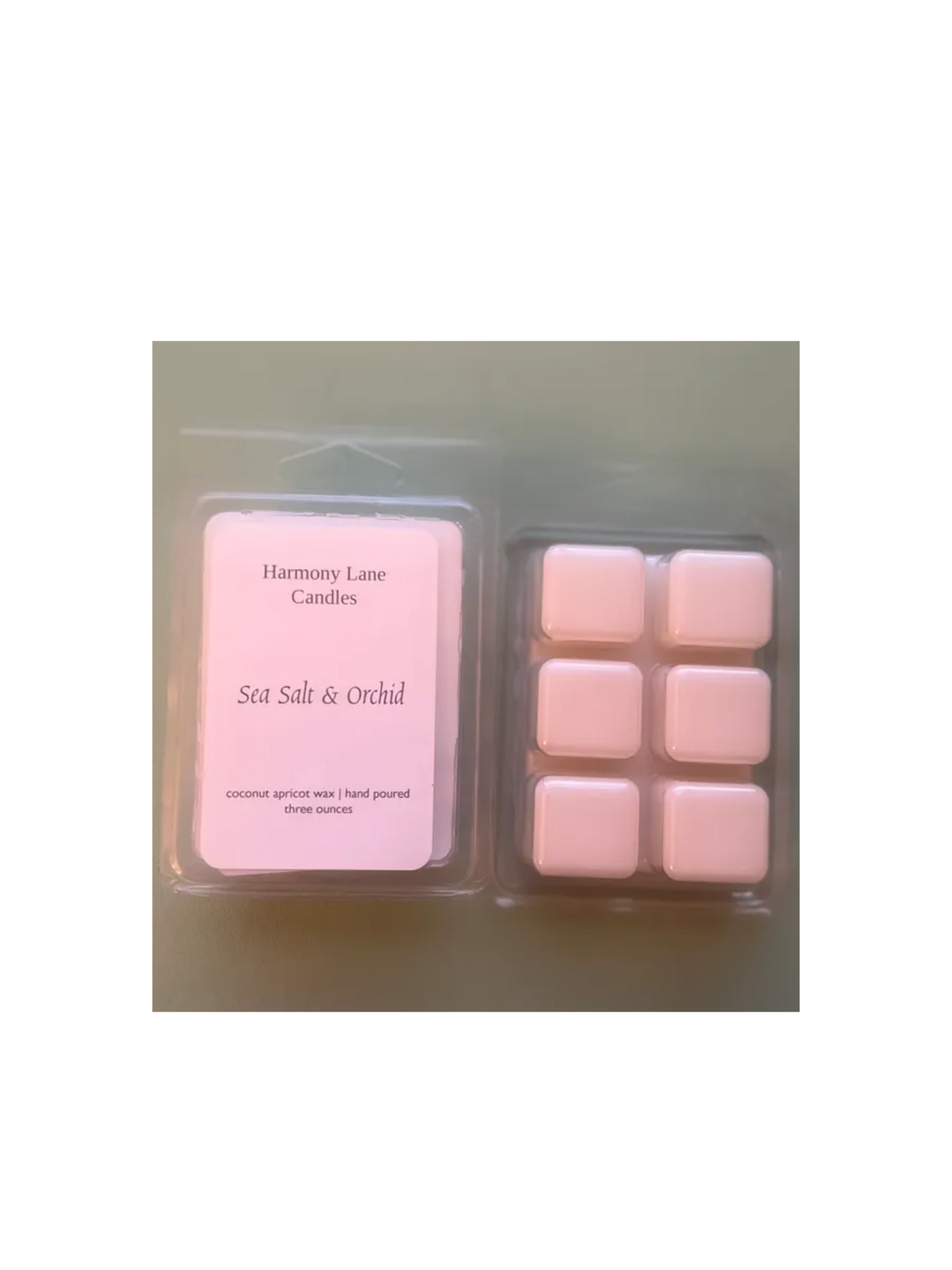 3 oz Sea Salt & Orchid Scented Wax Melt