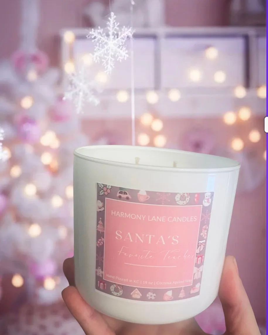 18 oz double wicked scented candle