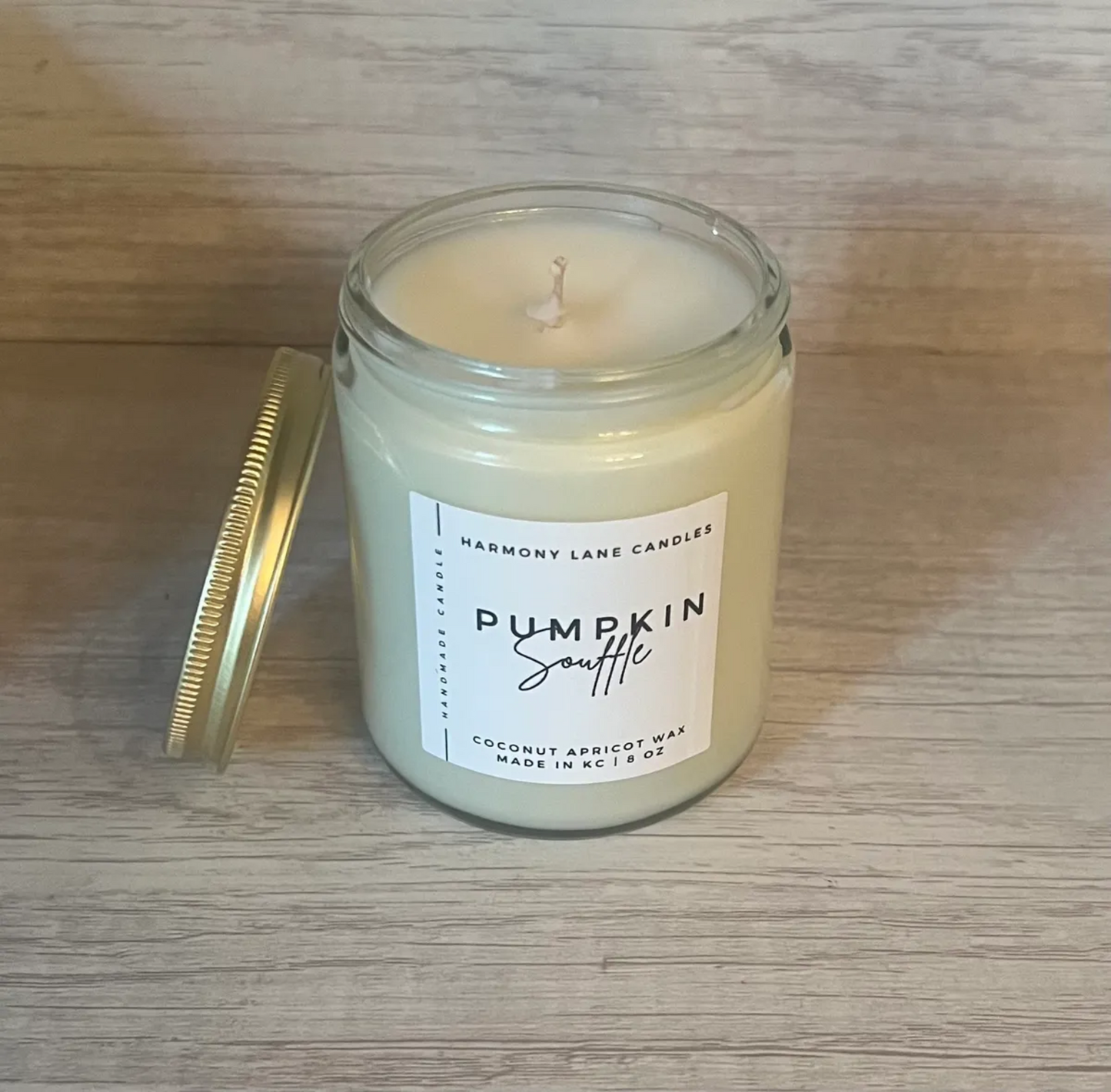 8 oz Pumpkin Souffle Scented Candle