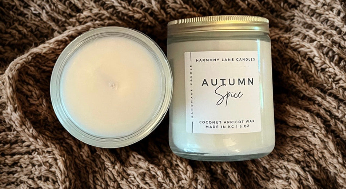 8 oz Autumn Spice Scented Candle