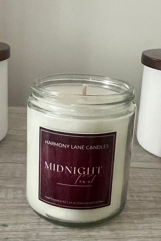 8 oz Midnight Toast Scented Candle