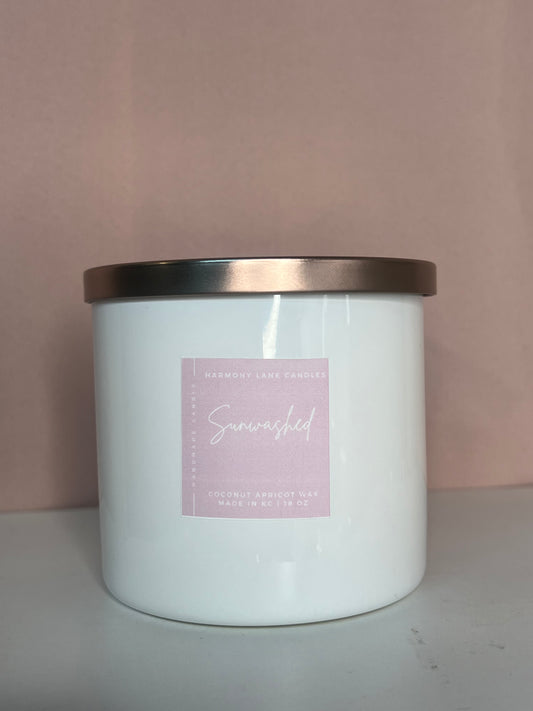 18 oz Double Wicked Sunwashed Scented Candle