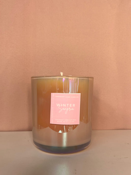 14 oz Lux Winter Sangria Scented Candle