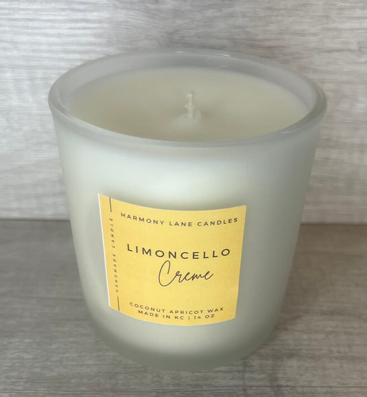 14 oz Lux Limoncello Creme Scented Candle