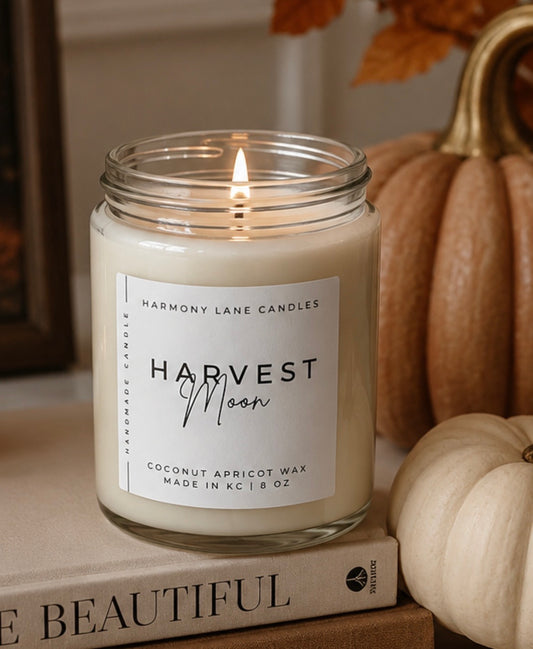 8 oz Harvest Moon Scented Candle