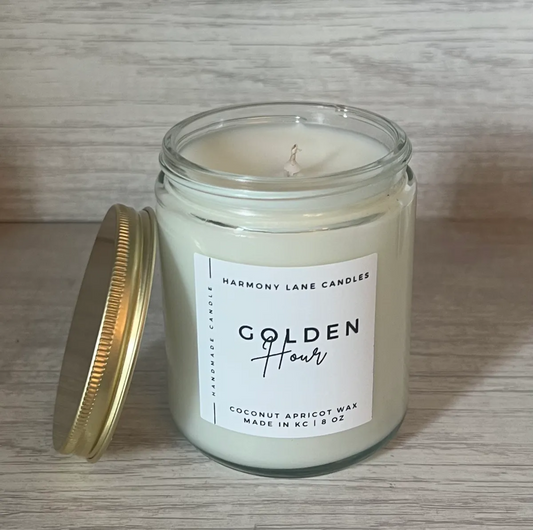 8 oz Golden Hour Scented Candle