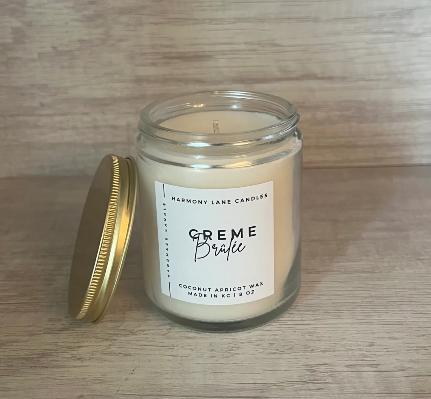 8 oz Creme Brûlee Scented Candle