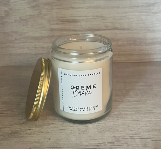 8 oz Creme Brûlee Scented Candle