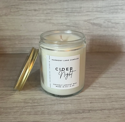 8 oz Cider Night Scented Candle