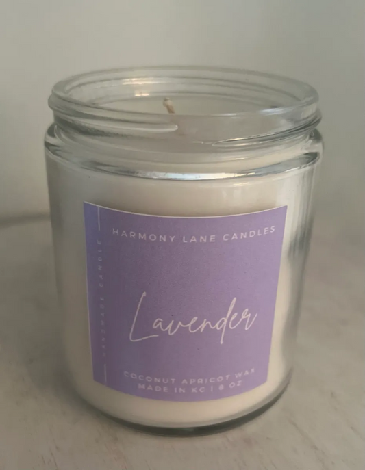 8 oz Lavender Scented Candle