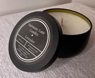 8 oz Lavender Scented Tin Candle