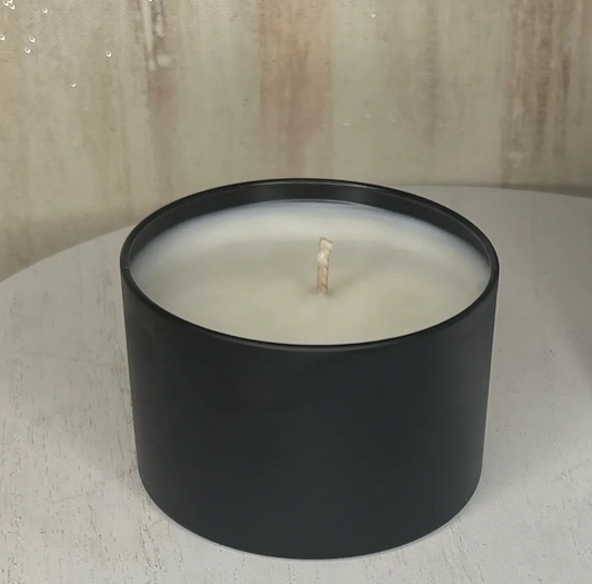8 oz Mocha Mint Scented Tin Candle