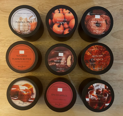 8 oz Orange Cranberry Spice Scented Tin Candle