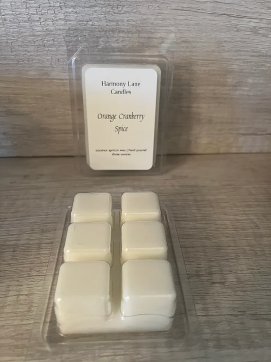 3 oz Orange Cranberry Spice Scented Wax Melts