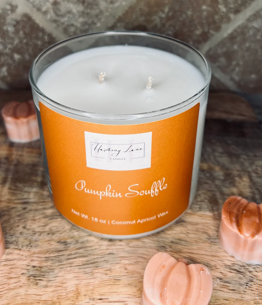 18 oz Pumpkin Souffle Scented Candle